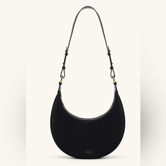 JW PEI Handbags - JW PEI Carly Nylon Saddle Bag Black